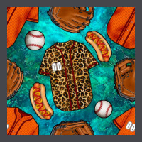 Baseball Leopard Uniform And Hotdog With Gemstone Seamless Pattern Classic Tee | Teevron