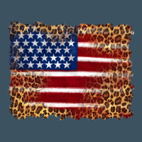 American Flag And Leopard Urban Heavy Tee | Teevron