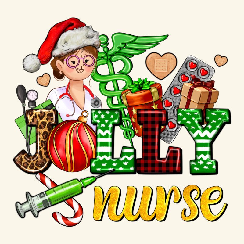 Jolly Nurse With Christmas Element Premium Hoodie by AdoDesignShop | Teevron