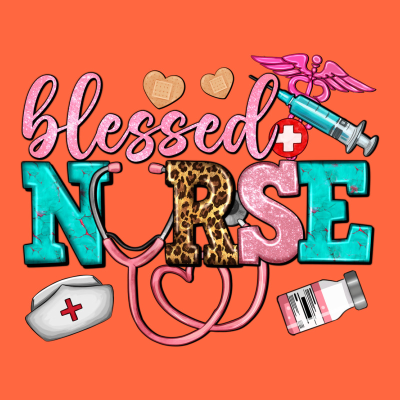 Blessed Nurse Premium Hoodie by AdoDesignShop | Teevron