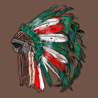 Mexican Flag Indian Headdress Premium Sweatshirt | Teevron