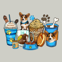 Corgi Coffee Cups Heavyweight Hoodie | Teevron