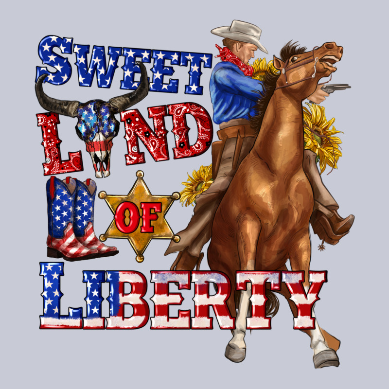 Western Sweet Land Of Liberty 4th July Billie Wilder Heavyweight Hoodie by texasbilliewilder | Teevron