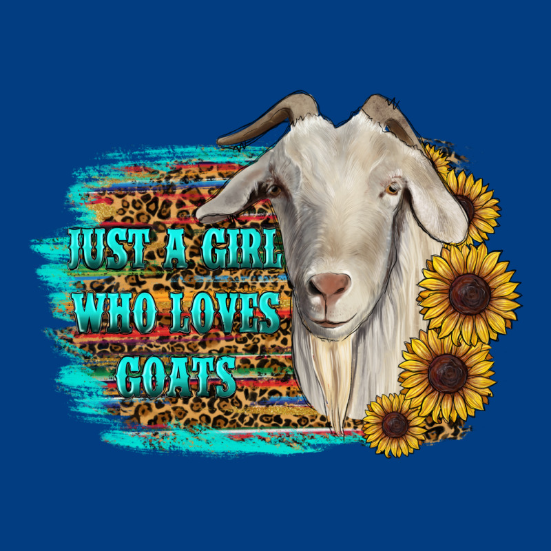 Just A Girl Who Loves Goats Premium Sweatshirt by RanaPortraitStore | Teevron