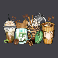 Latte Coffee Cups Heavyweight Hoodie | Teevron