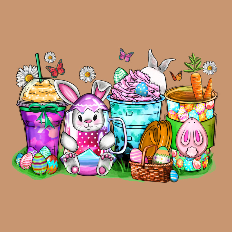 Easter Coffee Cups Heavyweight Hoodie by Zillion Design Studio | Teevron