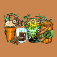 Sloth Coffee Cups Heavyweight Hoodie | Teevron