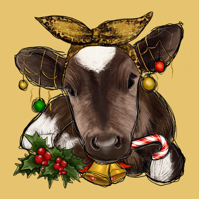 Christmas Baby Cow Premium Sweatshirt by RanaPortraitStore | Teevron