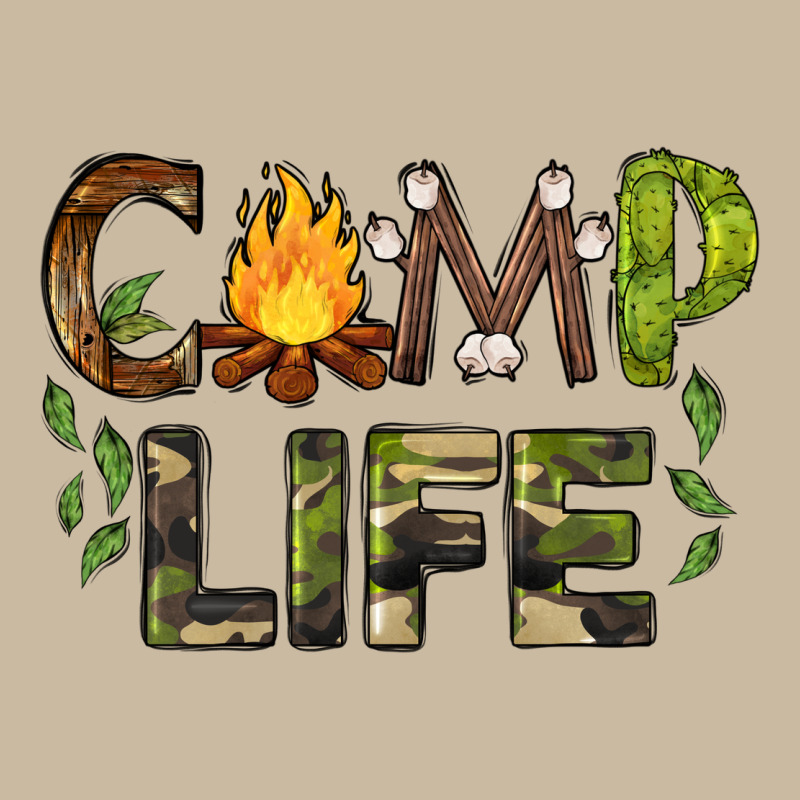 Camp Life Long Sleeve Tee by BarkalooDesign | Teevron