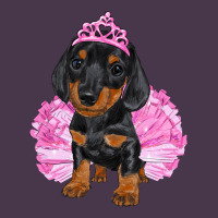 Balerina Dachshund With Tutu Heavyweight Hoodie | Teevron