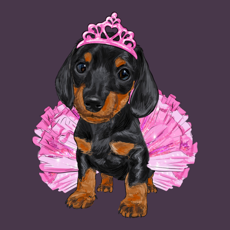 Balerina Dachshund With Tutu Heavyweight Hoodie by RanaPortraitStore | Teevron