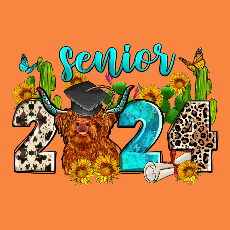 Senior 2024 Cow Premium Sweatshirt by Zillion Design Studio | Teevron