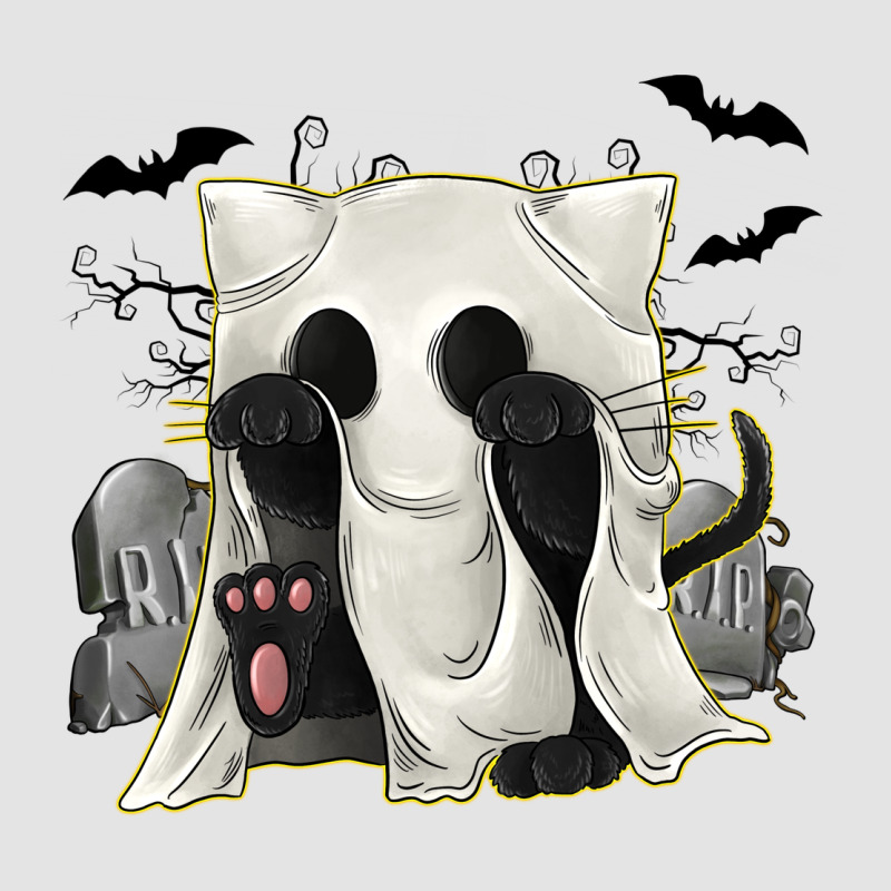 Ghost Cat Premium Sweatshirt by texasbilliewilder | Teevron