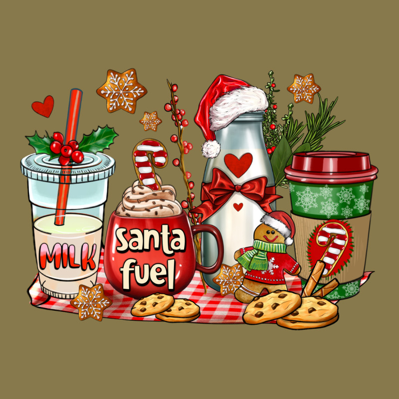 Santa Fuel Coffee Cups Premium Hoodie by AdoDesignShop | Teevron
