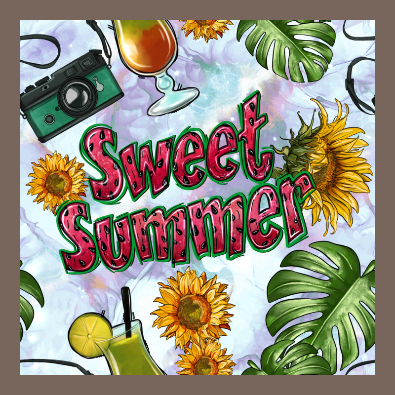 Sweet Summer Seamless Pattern Premium Hoodie by BundleAndBundleShop | Teevron