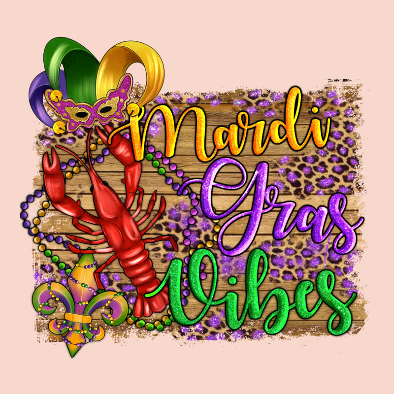 Mardi Gras Vibes Crawfish Mask And Fleur De Lis Urban Hoodie by Artiststas | Teevron