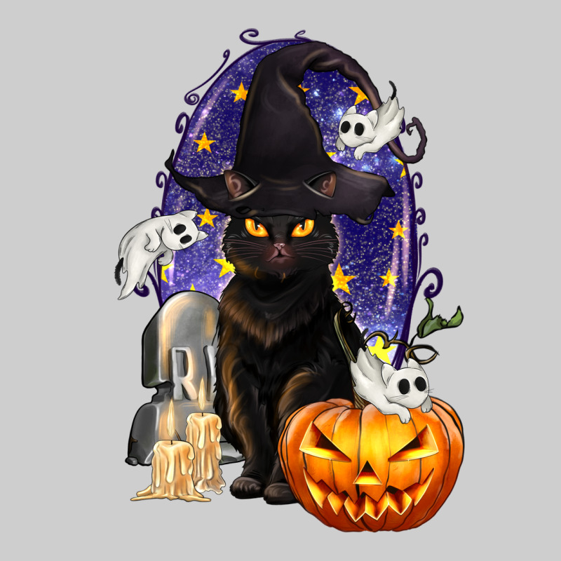 Halloween Cat And Pumpkin Premium Sweatshirt by texasbilliewilder | Teevron