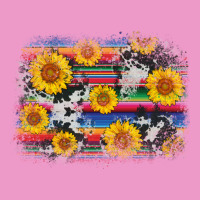 Serape Cowhide Sunflower Background Urban Hoodie | Teevron