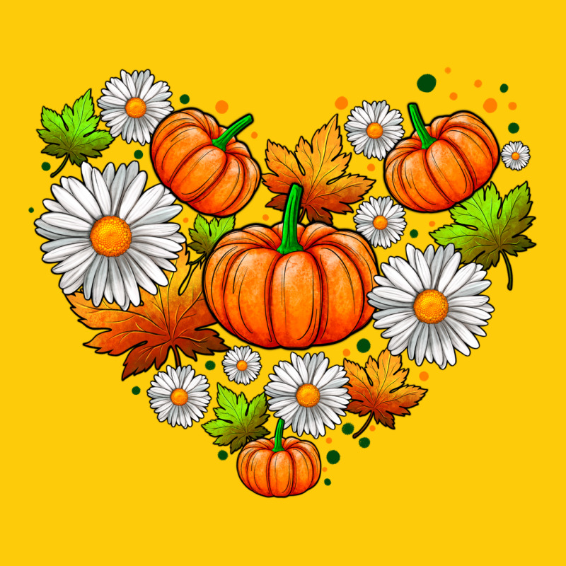 Pumpkin And Daisies Premium Hoodie by AdoDesignShop | Teevron