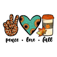 Peace Love Fall Premium Hoodie | Teevron