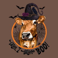 Halloween Cow Moo I Mean Boo Premium Sweatshirt | Teevron