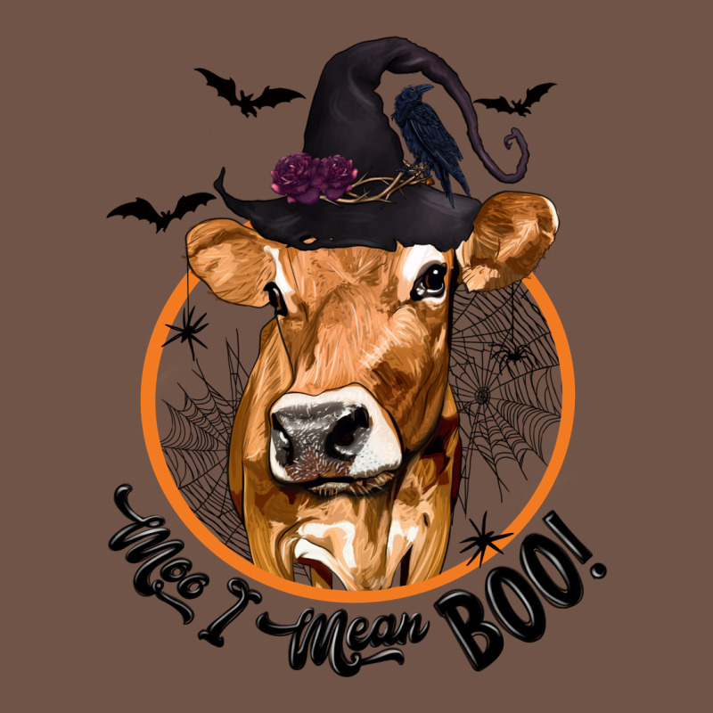 Halloween Cow Moo I Mean Boo Premium Sweatshirt by texasbilliewilder | Teevron
