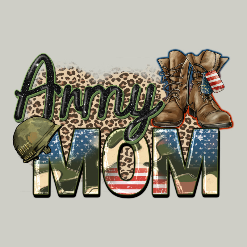 Army Mom Heavyweight Hoodie by Zillion Design Studio | Teevron
