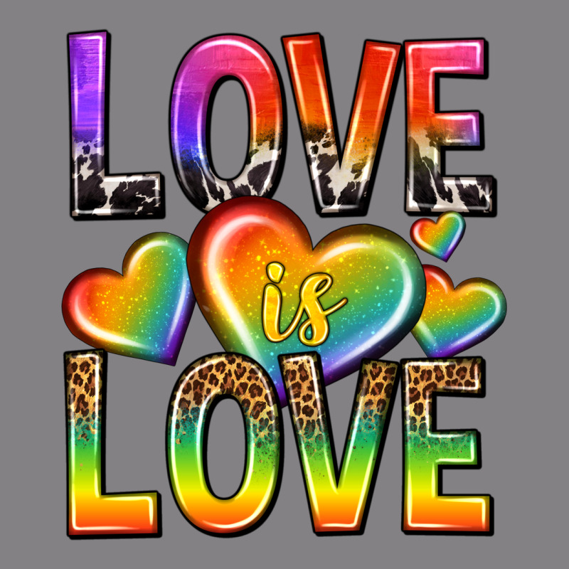Love Is Love With Hearts Heavyweight Hoodie by texasbilliewilder | Teevron