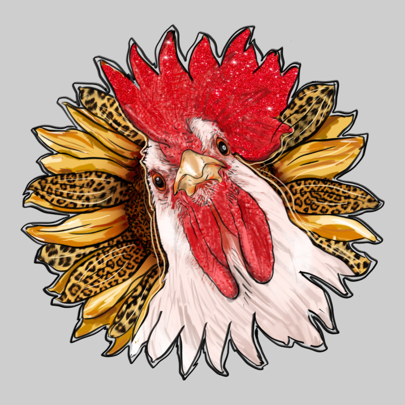 Sunflower With Rooster Premium Sweatshirt by RanaPortraitStore | Teevron