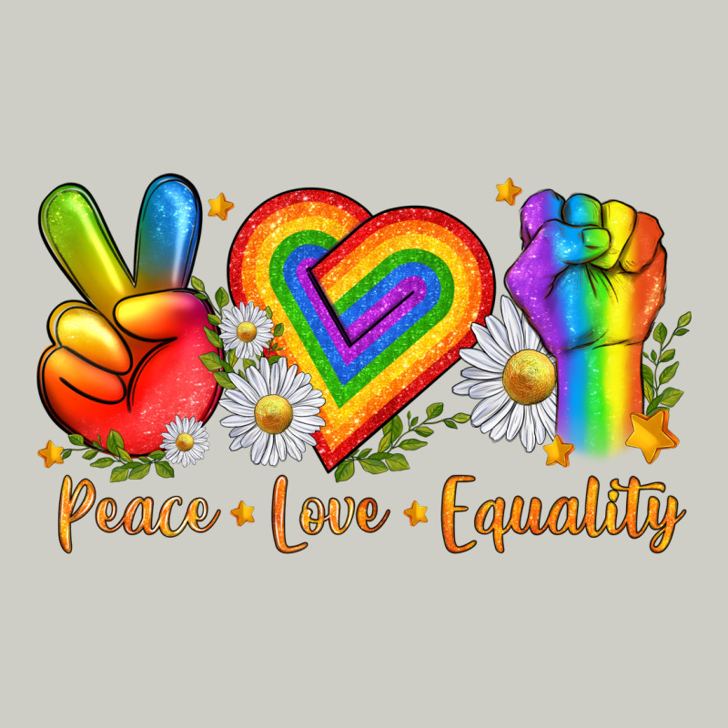 Peace Love Equality Heavyweight Hoodie by texasbilliewilder | Teevron