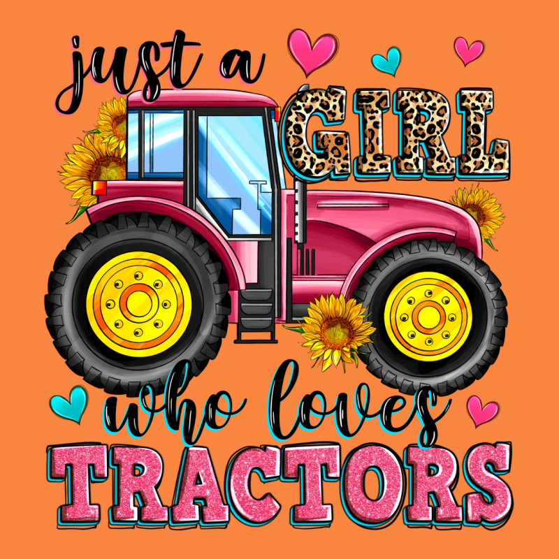 Just A Girl Who Loves Tractors Premium Sweatshirt by Zillion Design Studio | Teevron