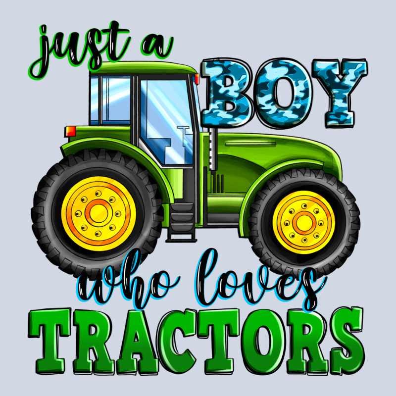Just A Boy Who Loves Tractors Premium Sweatshirt by Zillion Design Studio | Teevron