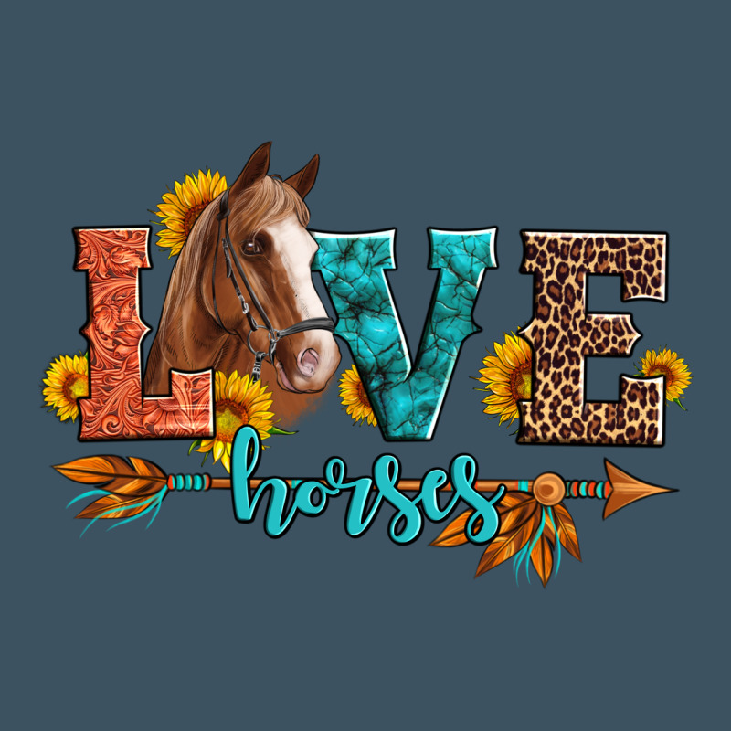 Love Horses  Leather Turquoise Leopard Urban Hoodie by Artiststas | Teevron