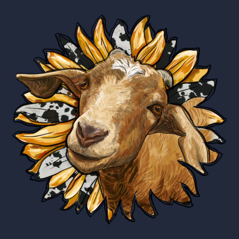 Sunflower With Goat Premium Sweatshirt by RanaPortraitStore | Teevron