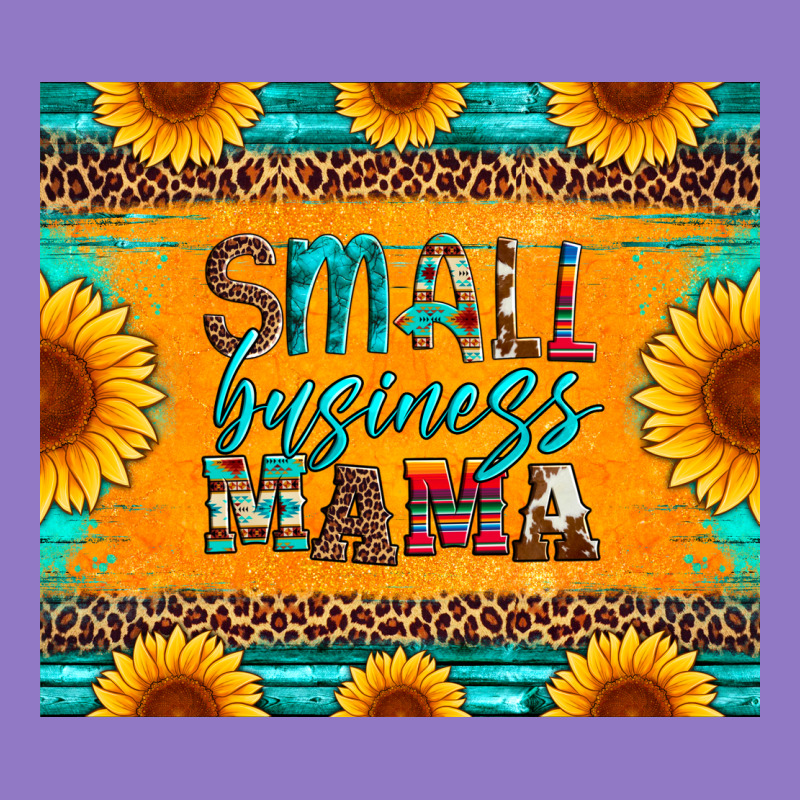 Small Business Mama Leopard Turquoise Aztec Serape Cowhide Sunflowers Urban Hoodie by Artiststas | Teevron