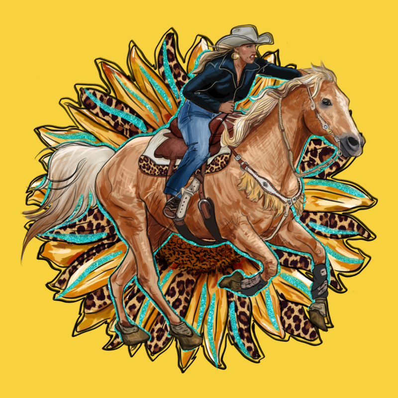 Sunflower Rodeo Premium Sweatshirt by RanaPortraitStore | Teevron