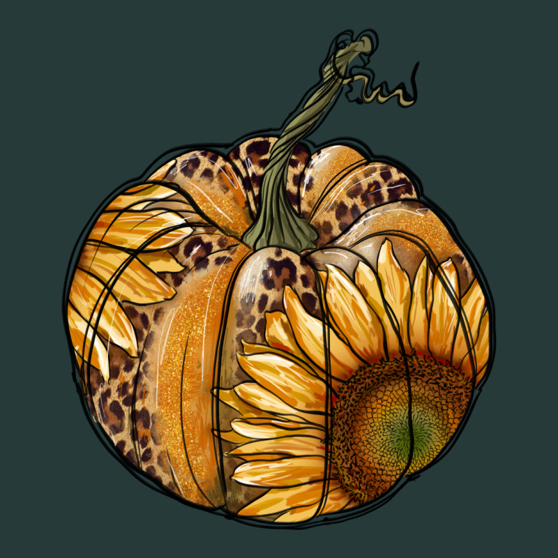 Sunflower Pumpkin Premium Sweatshirt by RanaPortraitStore | Teevron
