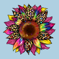 Tie Dye Leopard Sunflower Premium Hoodie | Teevron