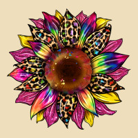 Tie Dye Leopard Sunflower Premium Hoodie | Teevron
