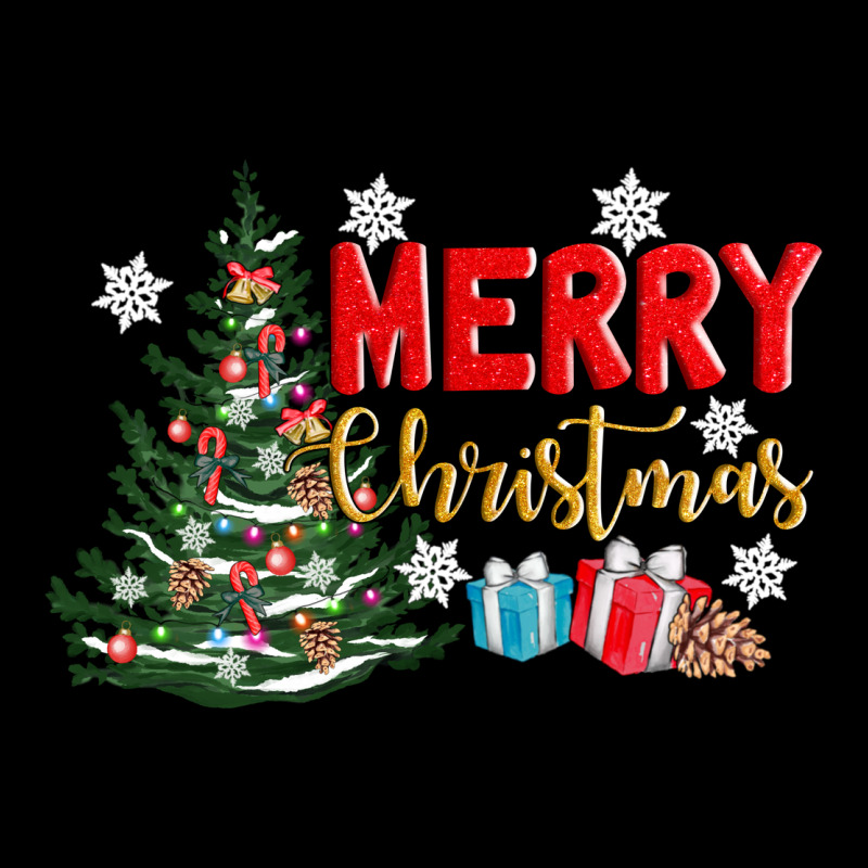 Merry Christmas Tree Urban Hoodie by AdoDesignShop | Teevron