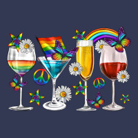 Pride Lgbtq Wine Cups And Glasses Heavyweight Hoodie | Teevron