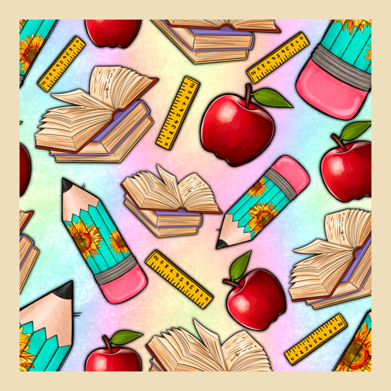 School Seamless Pattern Premium Hoodie by BundleAndBundleShop | Teevron