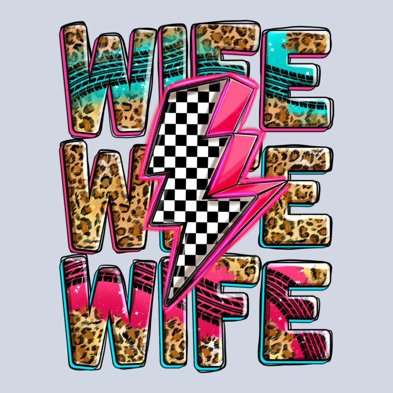 Race Wife Wife Wife Lightningbolt Premium Sweatshirt by Zillion Design Studio | Teevron