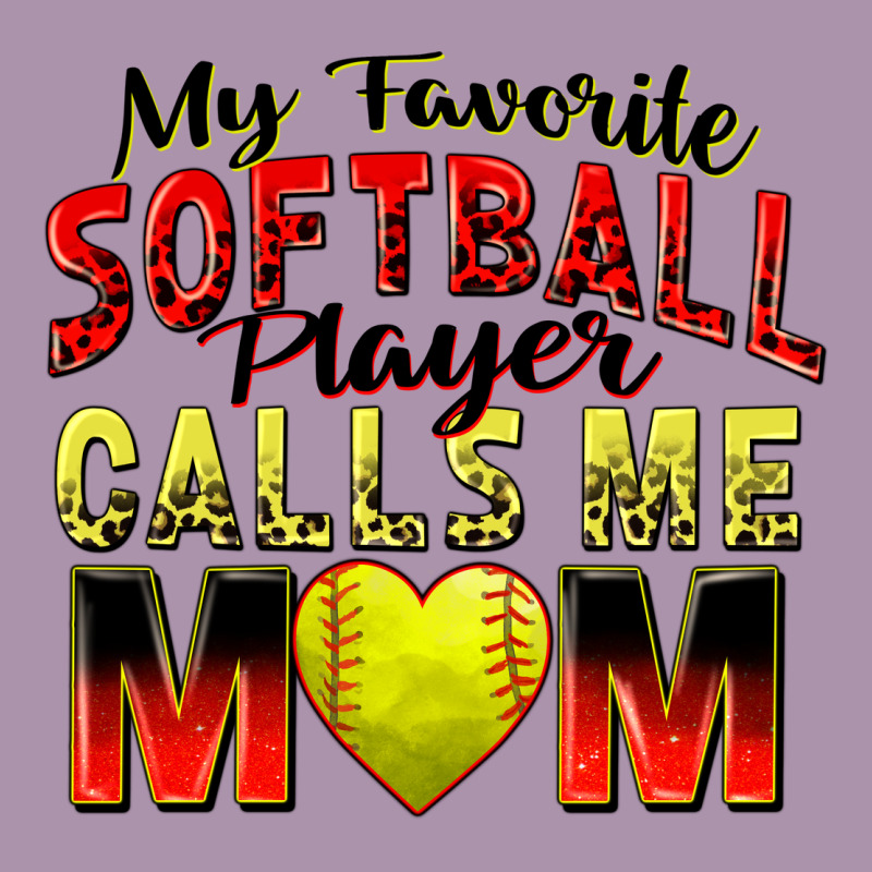 My Favorite Softball Player Calls Me Mom Heavyweight Hoodie by Zillion Design Studio | Teevron