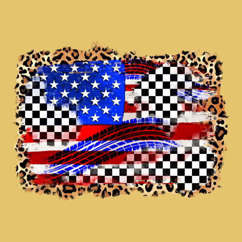 Race American Flag Premium Sweatshirt by Zillion Design Studio | Teevron