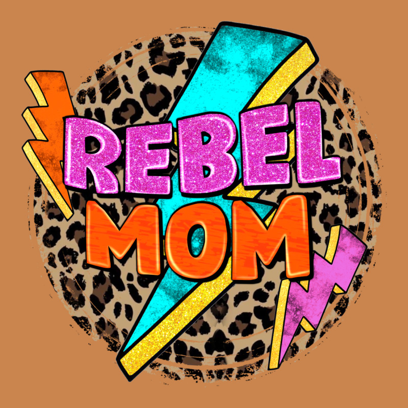 Rebel Mom Heavyweight Hoodie by Zillion Design Studio | Teevron