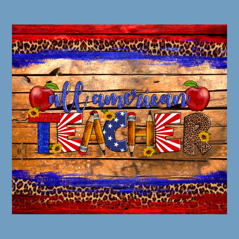 All American Teacher Tumbler Urban Heavy Tee by Artiststas | Teevron