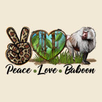 Leopard Peace Love Baboon Premium Tee | Teevron
