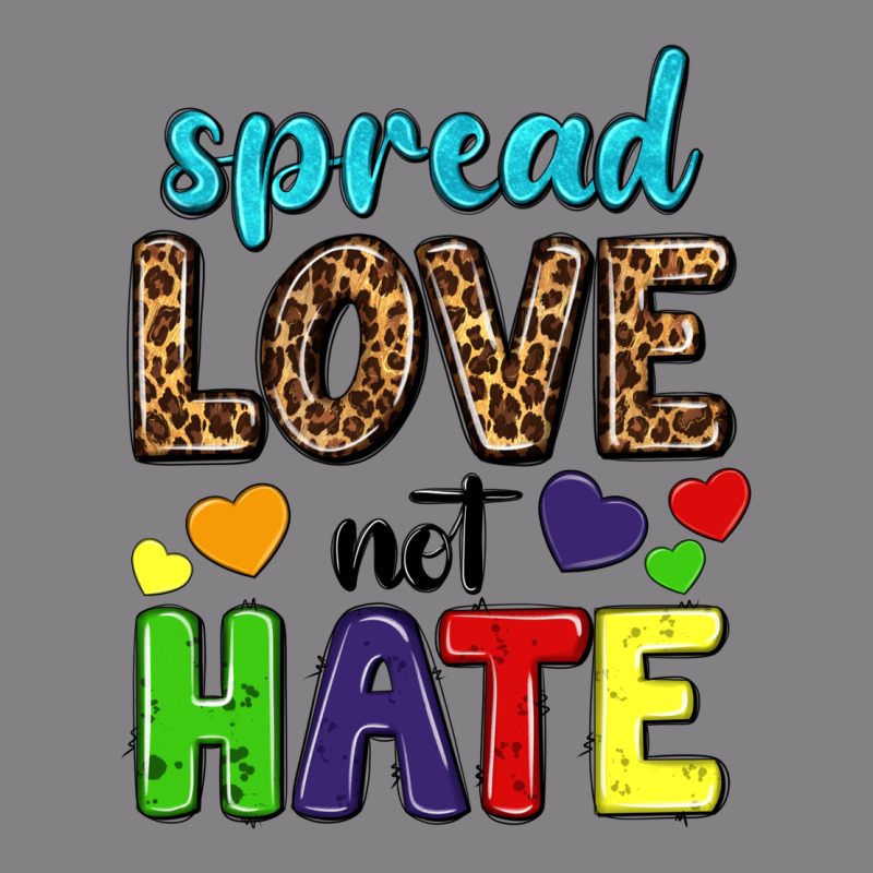 Spread Love Not Hate Heavyweight Hoodie by texasbilliewilder | Teevron