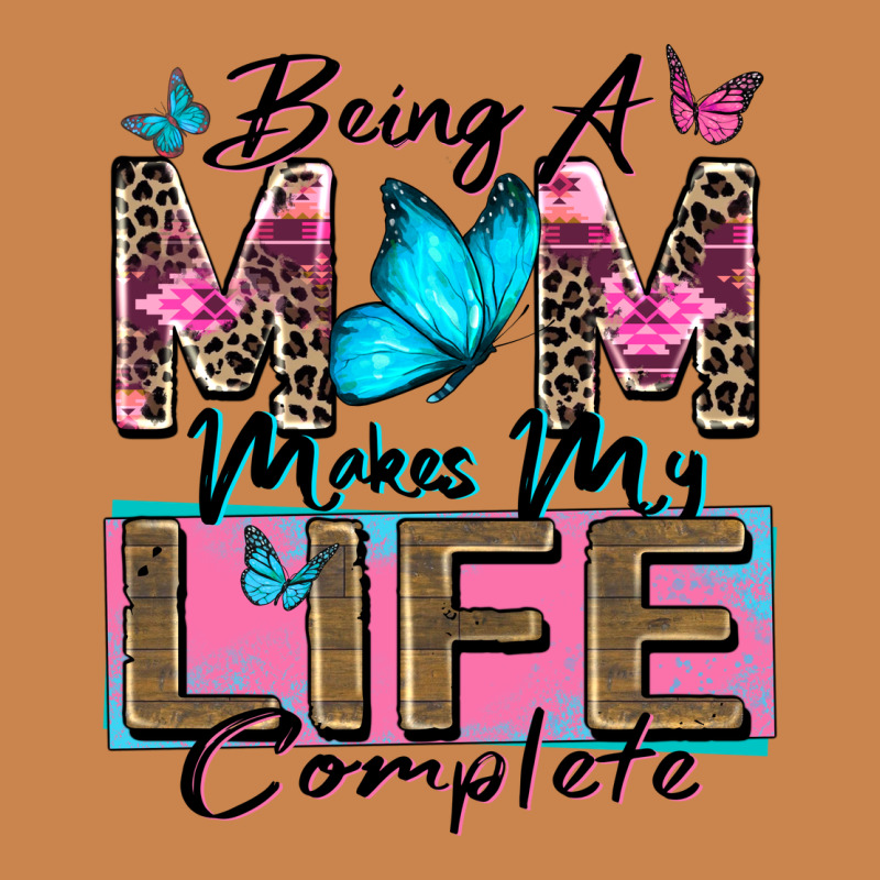 Being A Mom Makes My Life Complete Heavyweight Hoodie by Zillion Design Studio | Teevron